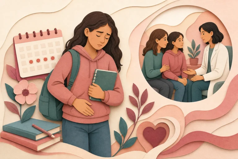 Endometriosis en adolescentes: señales que merecen valoración