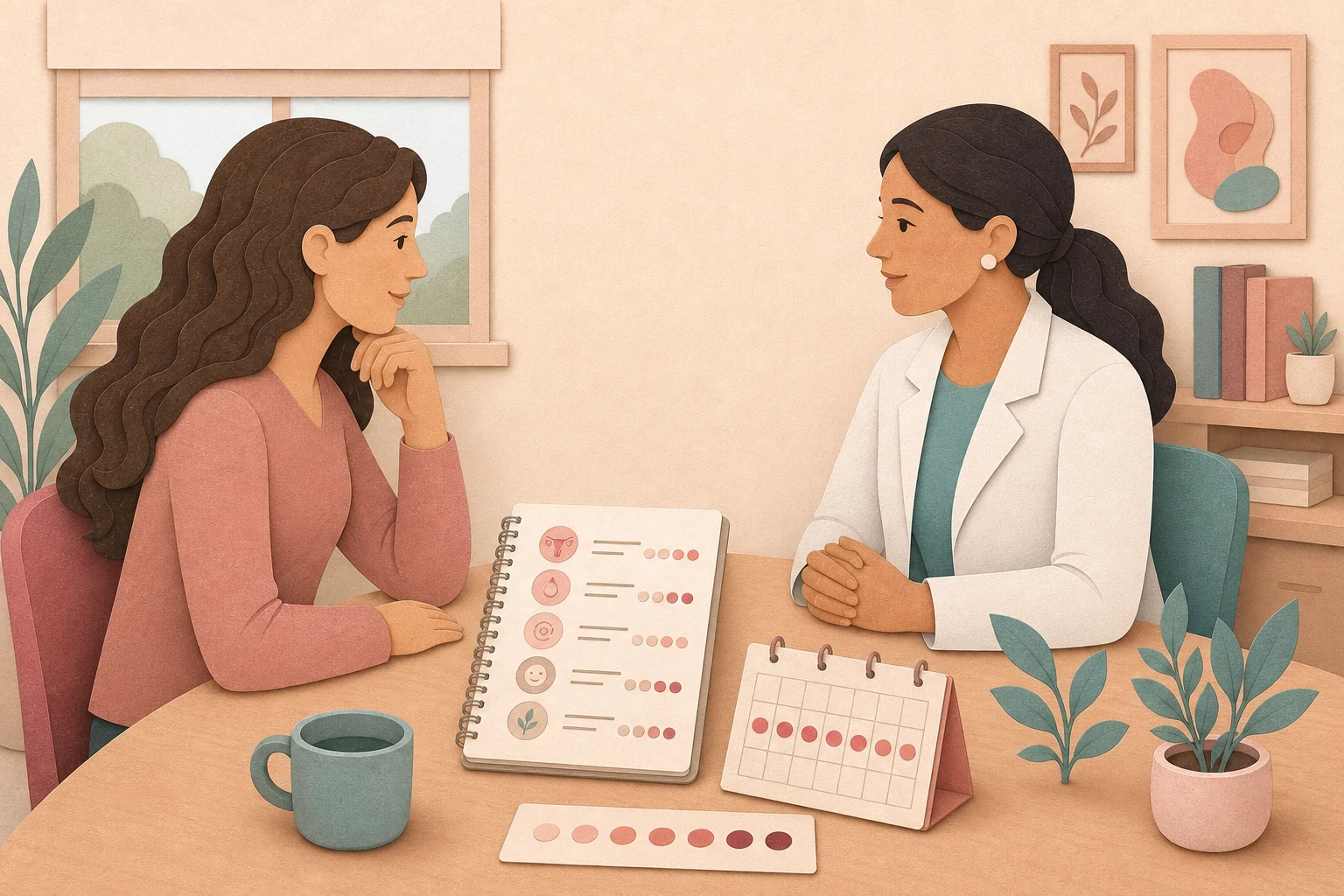 Cómo preparar una consulta por dolor menstrual o pélvico
