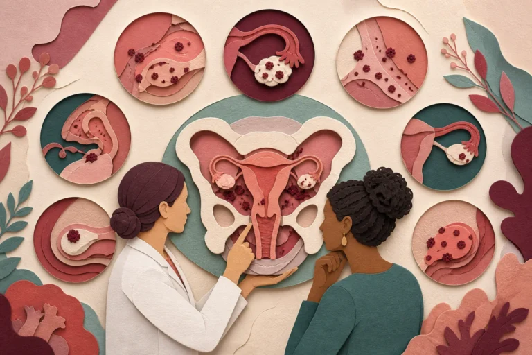 Tipos y grados de endometriosis: qué significan realmente